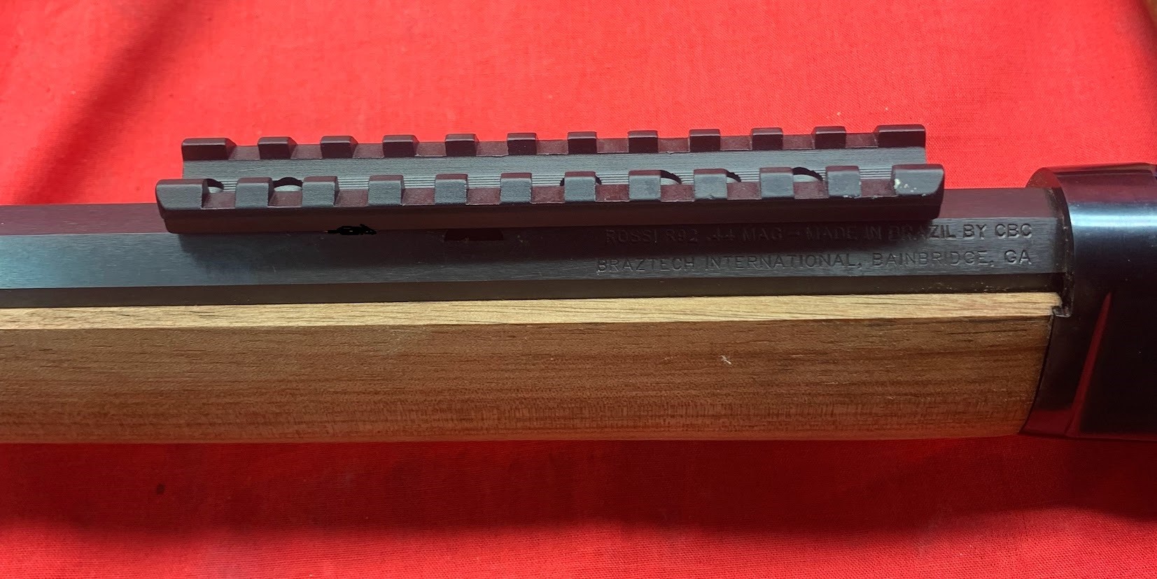 (image for) Scout scope rail for octagon rifles